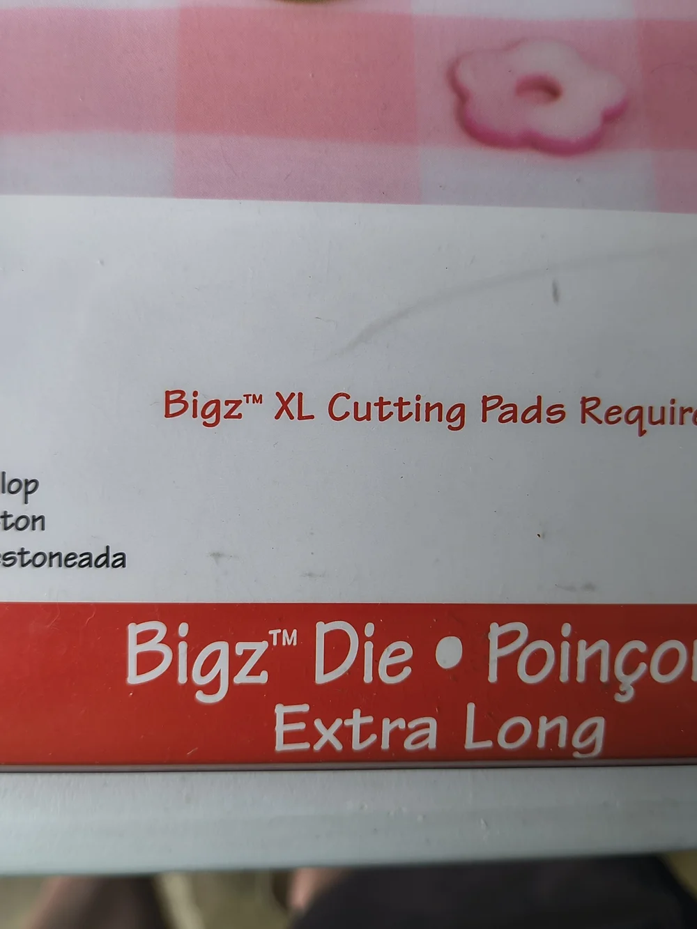 Sizzix Bugz XL Card Scallop Die 655419